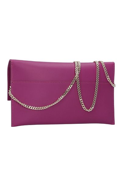 Patrizia Pepe Clutch Tasche Leder 27.5 cm