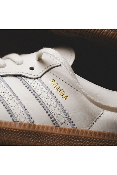 adidas Samba Og حذاء كاجوال بيج للجنسين - IF1985
