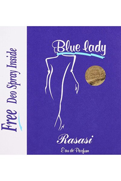 Rasasi Blue Lady Perfume by for Women - Eau De Parfum, 40 ml