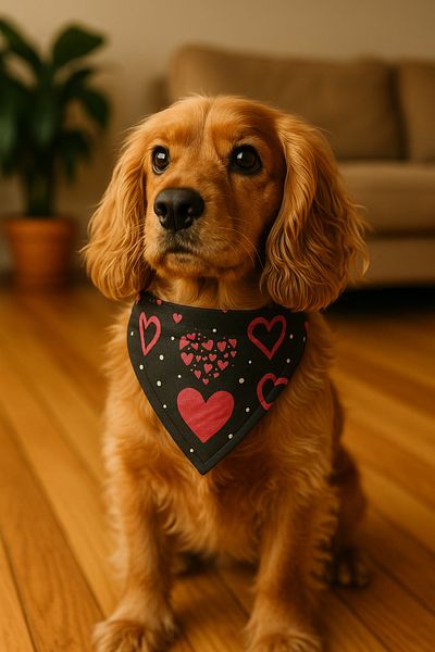 MS Pet Design Adjustable Cat Dog Bandana