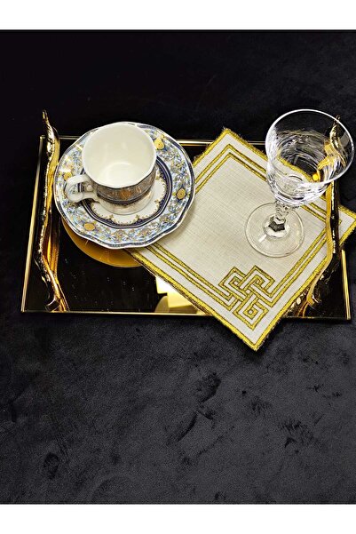 Nakıs bahcesi 6 مناديل تقديم القهوة، منديل الكوكتيل