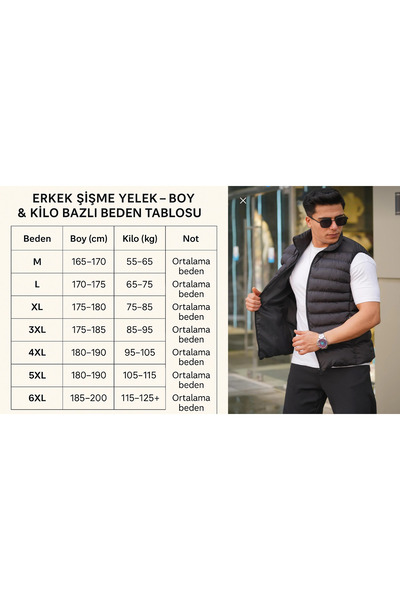 İng drop İng Drop Ανδρικό φουσκωτό γιλέκο με όρθιο γιακά