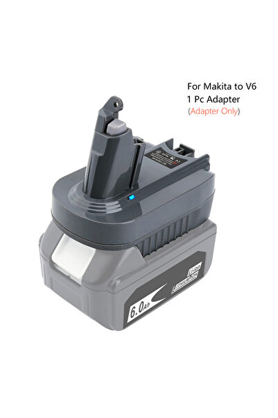 PROBTY محول بطارية ماكيتا إلى V6 V6 لبطارية ماكيتا/دي والت/ميلووكي 18 فولت لي...