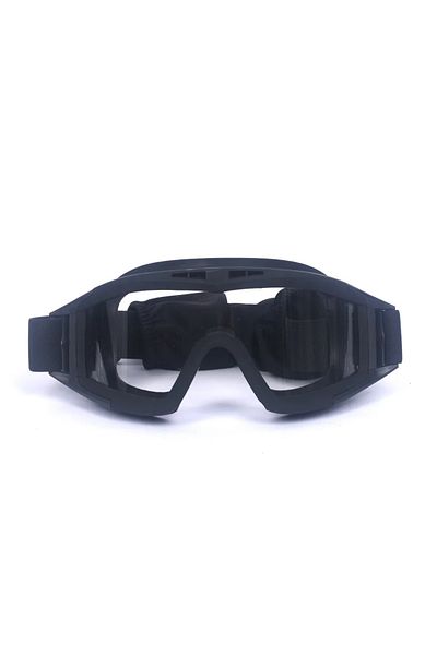 Choice Clear Lens Black New Airsoft Tactical Goggles 3 Lens Windproof Dustproof Shooting Motocross Motorcyc