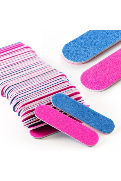 Choice 10 قطع - 5 سم 10/20/50/100/200 قطعة من ملفات الأظافر الصغيرة للاستخدام...