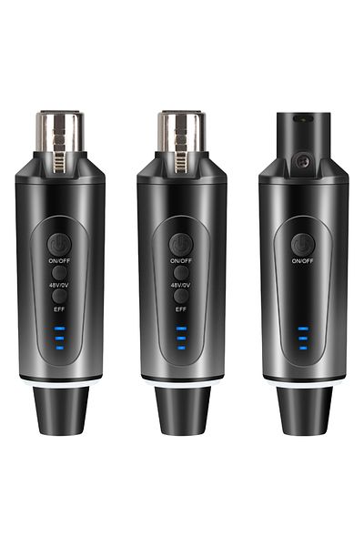 Choice MA3 Wireless Microphone System XLR Mic Converter Adapter 2.4GHz Automatic Transmitter Setup For Cond