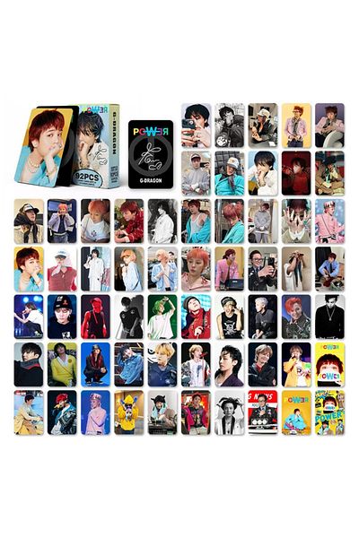 Choice Gd 55pcs/box Kpop Photo Album G-dragon Übermensch Power Lomo Cards Photocards For Fans Collcetion Hi