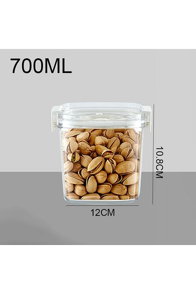 Choice 700ml Vacuum Sealed Tank Coffee Beans Vacuum Jar Kitchen Cereals Storage Box Airtight Container Mois
