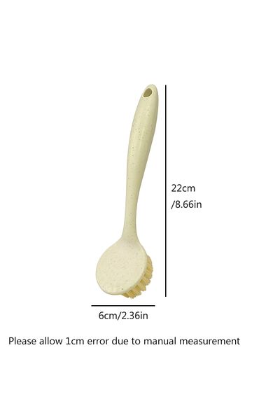 Choice 1pc Long-handled pot brush, kitchen cleaning brush, washing dishes, dishes and tableware, easily rem