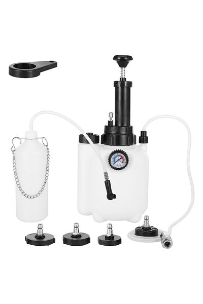 Choice Black Car Manual Brake Fluid Bleeder Kit 3l Vacuum Brake Pressure Fluid Pump Professional Brake Flus