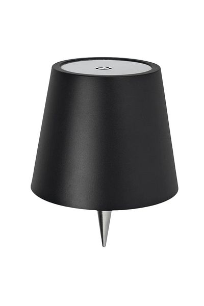 Choice Black 3 color light Metal Dimmable Bottle Lamp LED Table Lamp Rechargeable 2000mAh Pridola Bottle La