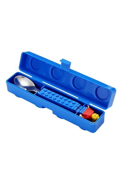 Choice Fork And Spoon Building Block Lunch Box Color Building Blocks Splicing Sealed Lunch Box Fruit Salad