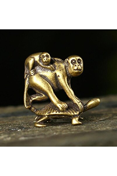 Choice قطعة واحدة من تماثيل السلاحف البرونزية العتيقة التي تتغذى على القرود، ...