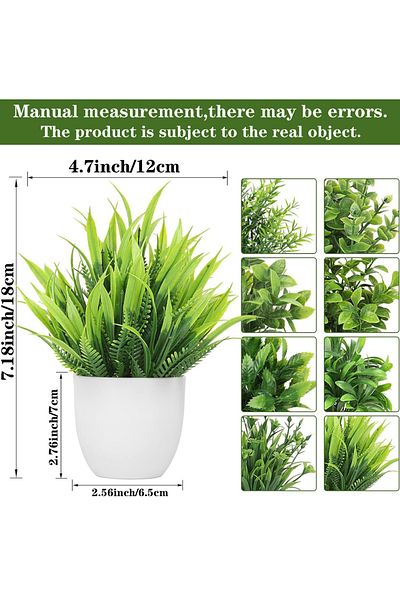 Choice Spring grass potted plant Simulated green plants, eucalyptus potted plants, home living room decorat