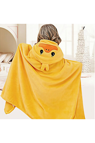 Choice 70x140cm Yellow Duck 1Pc Children's Bath Towel Neutral Baby Animal Fac...