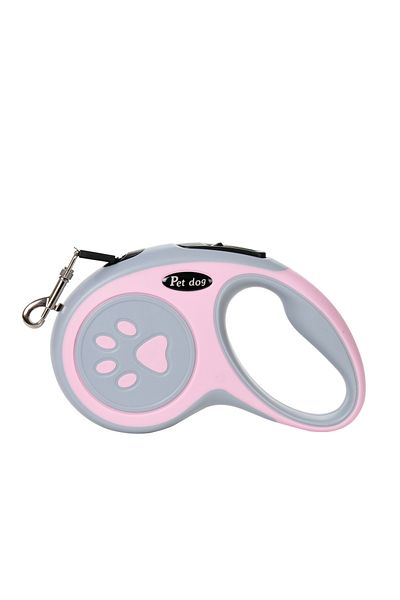 Choice 5m Pink 3m 5m Nylon Pet Dog Leash Automatic Retractable Extending Rope Puppy Walking Running Tractio