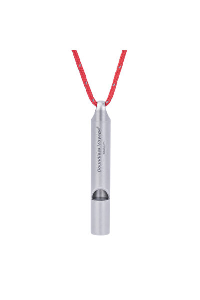 Choice Ti9014O 1 قطعة صافرة طوارئ من التيتانيوم Boundless Voyage للتخييم والم...