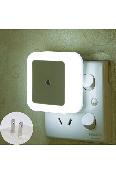 Choice White-US LED Night Lights Plug Into Wall Dusk To Dawn Light Sensor Night Light for Adults Kids Room