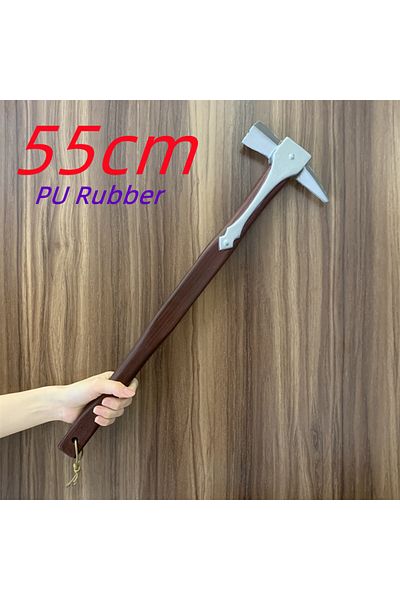 Choice 55x16 cm 1:1 Primitive Man Hammer Medieval Guardians Axe Cosplay Nail Tomahawk Weapon Soldiers Role