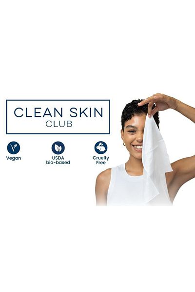 Choice Tetrapak New Clean Skin Club Clean Towels Xl™, Disposable Face Towelette, Makeup Remover Dry Wipes 5