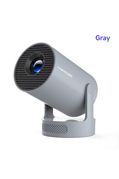 Choice21 جهاز عرض مغناطيسي مكعب HY300 Pro جديد رمادي اللون، مزود بقابس بريطان...