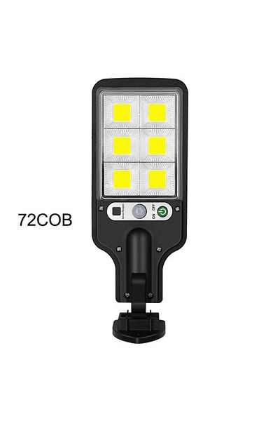 Choice 616B black Solar Outdoor Led Courtyard Wall Lamp Human Body Induction Garden Terrace Garage Door Str