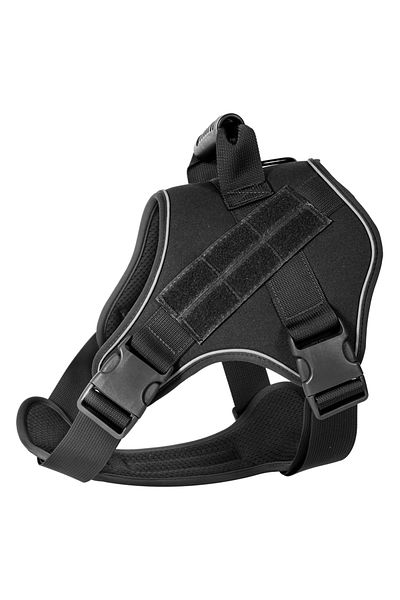 Choice XL black Tactical Dog Harness Pet Doberman Pinscher Pet Training Vest Dog Harness for Small Medium L