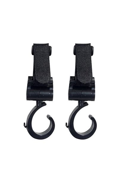 Choice Black 2Pcs 2PCS Pram Hook Baby Stroller Accessories Shopping Prop 360 Degree Rotating Hooks Stroller