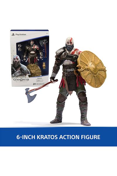 Choice 16cm Kratos Spin Master Toys God of War Ragnarok Kratos 6-inch Movable action figure The Shapes Col