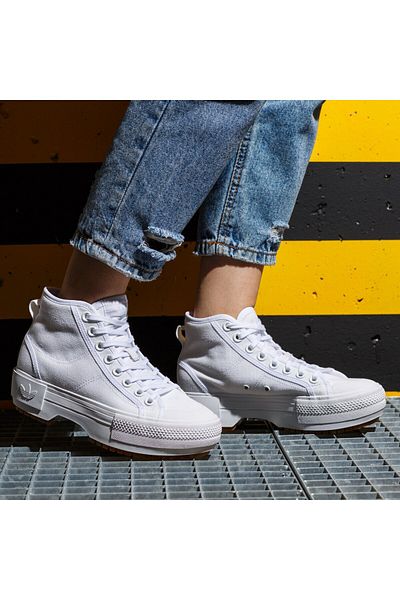 adidas Nizza Trek W Unisex Casual Shoes GZ8858 White