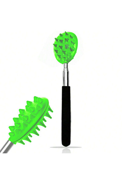 Choice خدش ظهر على شكل صبار أخضر قابل للتمدد مع مسامير مقاس 1/4 بوصة و1/2 بوص...