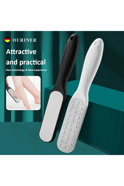 choice2 White and Black High Quality Foot File Double Sided Callus Remover For Dead Skin Professional Pedicu