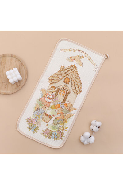 Choice منشفة وجه للأطفال من قماش موسلين قطني من الطراز 5، قماش تجشؤ طويل للأط...