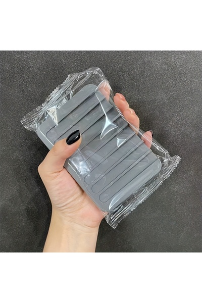 Choice علبة صابون من السيليكون بتصميم فريد من نوعه، عبوة واحدة، حامل صابون تص...