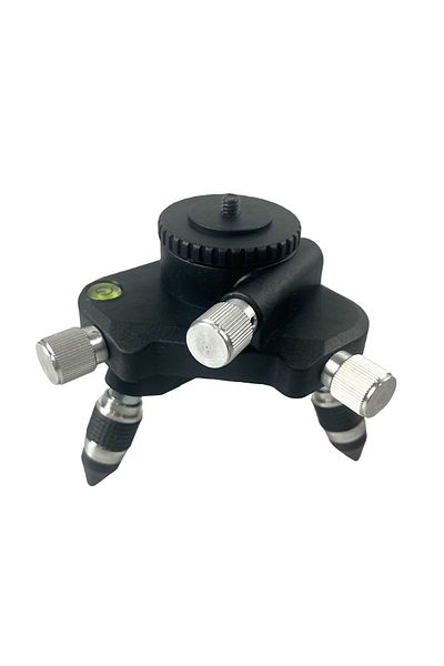 Choice laser level Metal Base 360 Rotation Adjustment Tripod Bracket Base for 1/4- or 5/8-inch interface...