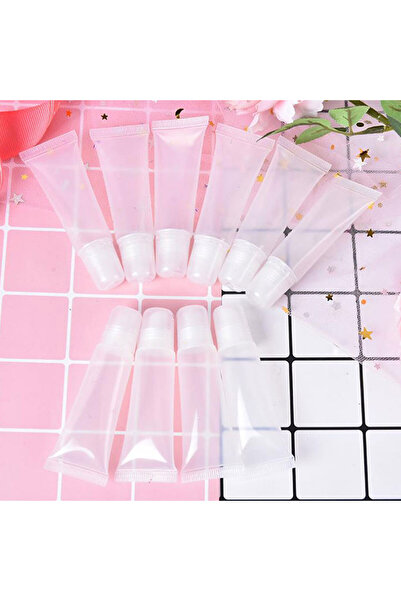choice2 15ml 10Pcs 5/10/15ml Cosmetic Soft Tube Lipstick Lip Gloss Refillable...