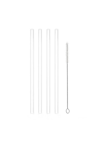 Choice 4straws1brush عبوة من 6 قطع من شفاطات الشرب البديلة لكوب السفر Stanley...