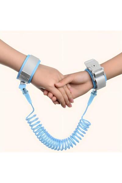 Choice حزام أمان للمشي للأطفال بقفل أزرق مقاس واحد بطول مترين مع قفل بمفتاح | قابل للتعديل لمنع فقدان الطفل