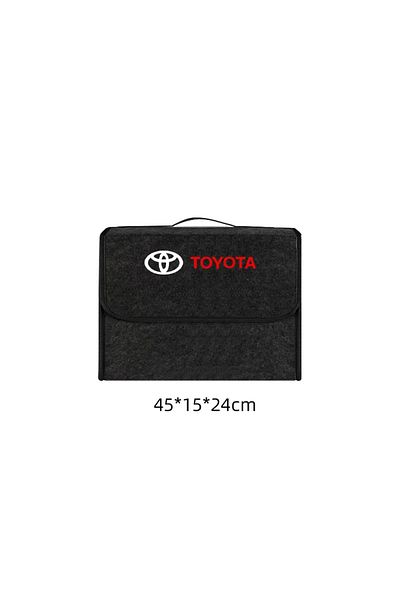 Choice 45cm gray Car Trunk Storage Box Foldable Sundries Organizer Bag For Toyota Corolla RAV4 Yaris Prado