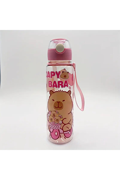 Choice 700ml Transparent Powder 700ml Leak-Proof Water Bottle Visually Appealing Bear Water Bottle with Car