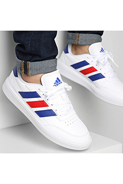 adidas Courtblock Pantofi Casual Unisex Alb