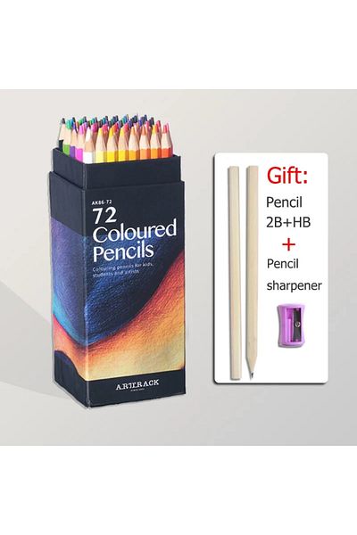 Choice 72 Colors 12-72 PCS Wooden Colored Pencils Set Art Supplies For Artist Drawing Writing Back To Schoo