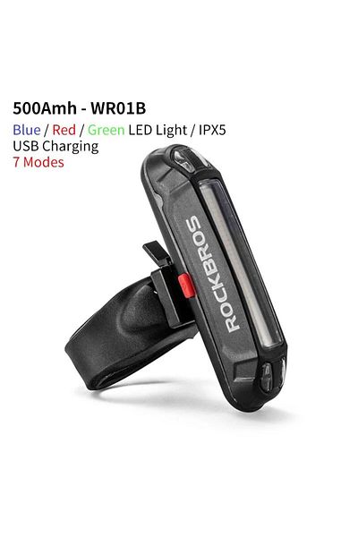 Choice Wr01b -7modes Rockbros Bicycle Light Waterproof Bike Taillight Led Usb Rechargable Safety Back Light