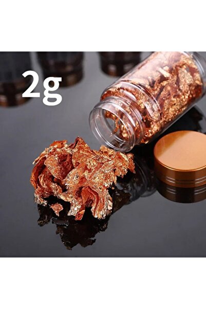 Choice1 2 جرام من الذهب الوردي 2 جرام/1 جرام من رقائق معدنية رقائق ذهبية لأظا...