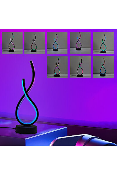 Choice تتغير الألوان 1 قطعة على الطراز الاسكندنافي أكثر من مصباح طاولة القلب،...