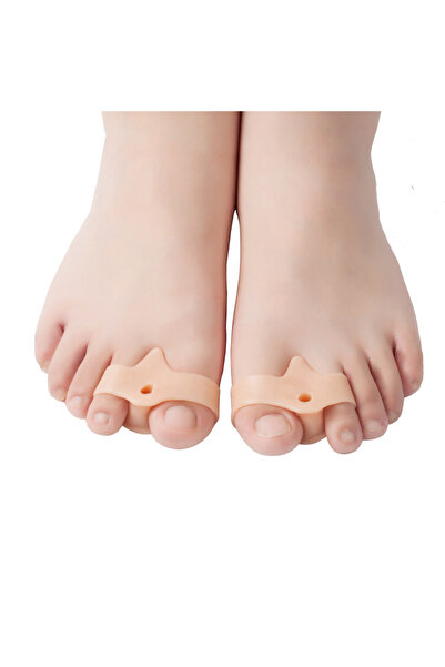 Choice قطعتان من جل السيليكون لتصحيح الإبهام وإبهام القدم وأصابع القدم وواقي ...
