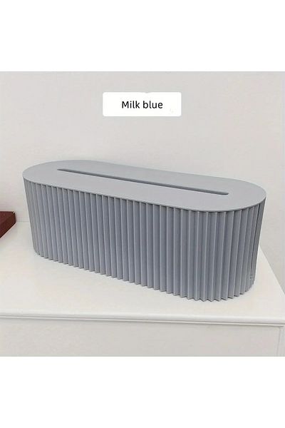 Choice Gray 1PC Desktop Plug Board Storage Box Large Power Socket Management Box Creative Living Room Wire