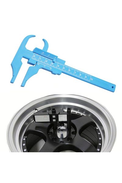 ETOPOO 1pcs WHEEL PCD GAUGE PCD caliper ruler RIM WHEEL 4,5,6,8 BOLT CIRCLE GAUGE WHEEL BOLT PATTERN TOO...
