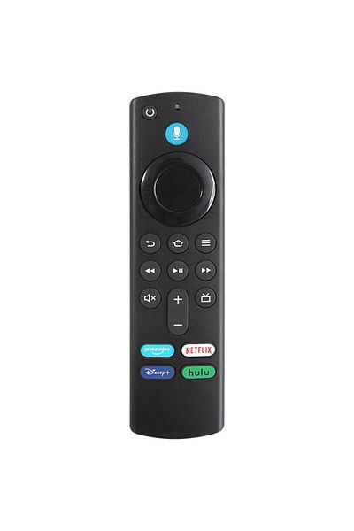 Choice جهاز تحكم عن بعد صوتي L5B83G أسود اللون لجهاز AMZ Fire TV Stick (الجيل الثاني، الجيل الثالث، Lite، 4K، 4K Max)، Fire T