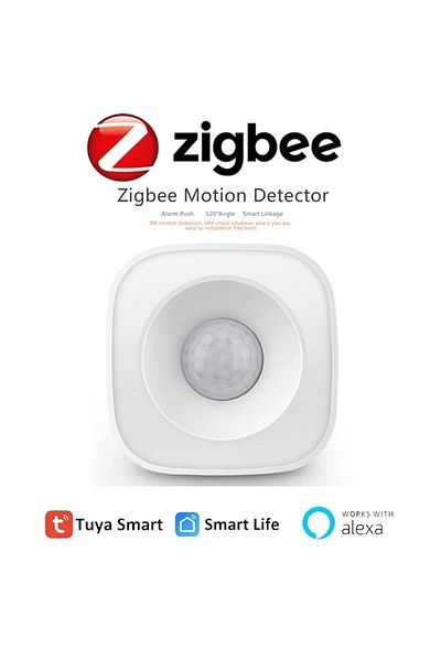 iHseno ZigBee(need gateway) Tuya Smart Home ZigBee WIFI PIR Motion Sensor Detector Movement Sensor APP Remo